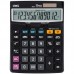 Калькулятор настольный Deli 1630 12-разрядный черный 188x140х44 мм