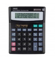 Калькулятор настольный Attache ATC-444-12F 12-разрядный черный 192x148x33 мм