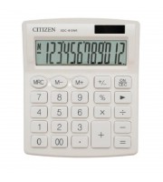 Калькулятор настольный Citizen SDC812NRWHE 12-разрядный белый 127x105x21 мм