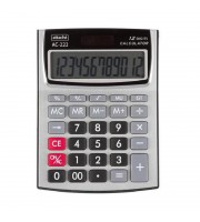 Калькулятор настольный Attache AC-222 12-разрядный серебристый 144x107x26 мм
