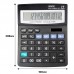 Калькулятор настольный Attache ATC-222-16F 16-разрядный черный 208x160x48 мм
