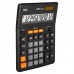 Калькулятор настольный Deli EM888 12-разрядный черный 203х158х31 мм