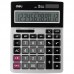Калькулятор настольный Deli 1671 12-разрядный серебристый 185x135х39 мм