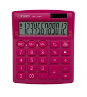 Калькулятор настольный Citizen SDC812NRPKE 12-разрядный розовый 127x105x21 мм