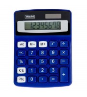 Калькулятор настольный Attache ATC-555-8C 8-разрядный синий 114x84x26 мм