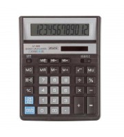 Калькулятор настольный Attache AF-888 12-разрядный черный 204x158x32 мм
