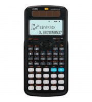 Калькулятор научный Deli ED991ES 12-разрядный 417 функций черный 162x82x18 мм