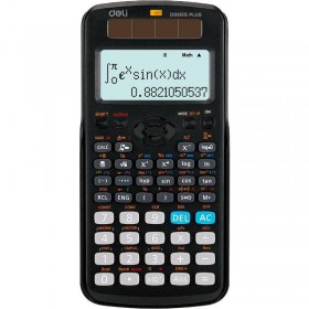 Калькулятор научный Deli ED991ES 12-разрядный 417 функций черный 162x82x18 мм
