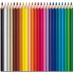 Карандаши цветные Maped Pulse 24 цвета трехгранные пластиковые