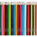 Карандаши цветные №1 School Шустрики 24 цвета шестигранные