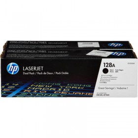 Картридж лазерный HP 128A CE320AD черный двойная упаковка оригинальный
