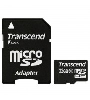 Карта памяти Transcend microSDHC 32Gb Class 10 (TS32GUSDHC10)