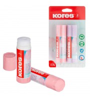 Клей-карандаш Kores Pastel 40 г (2 штуки в упаковке)