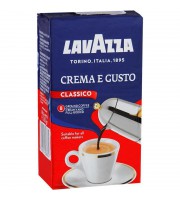Кофе молотый Lavazza Crema e Gusto Classico 250 г (вакуумная упаковка)