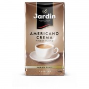 Кофе молотый Jardin Americano Crema 250 г (вакуумная упаковка)
