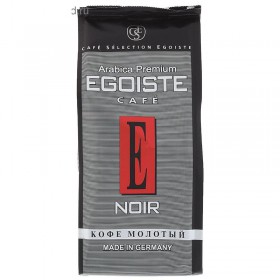 Кофе молотый Egoiste Noir 250 г (пакет)