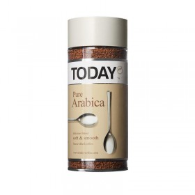 Кофе растворимый Today Pure Arabica 95 г (стекло)