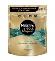 Кофе растворимый Nescafe Gold Origins Sumatra 400 г (пакет)