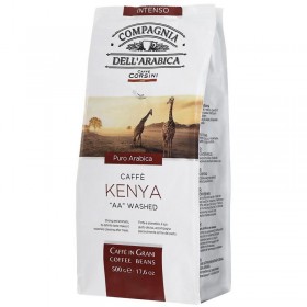 Кофе в зернах Compagnia Dell'Arabica Kenya AA Washed 100% арабика 500 г