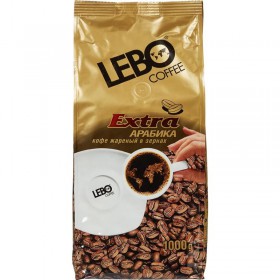 Кофе в зернах Lebo Extra 100% арабика 1 кг