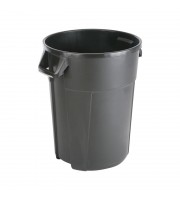 Контейнер бак для мусора и отходов Vileda Professional Титан 120 л пластик черный (арт. производител ...