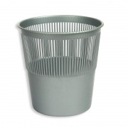 Корзина для мусора Luscan 10 л пластик серая (26х27 см)