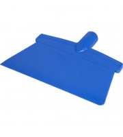 Скребок для пола FBK 270x110мм, цельнолитой пластик синий 28283-2