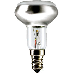 Лампа накаливания 60Вт E14 R50 PHILIPS, рефлекторная