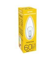 Лампа накаливания Старт 60 Вт цоколь E14 (теплый свет)
