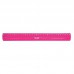 Набор чертежный 30 см Milan пластиковый розовый средний набор (4 предмета в наборе) (линейка 30 см, ...