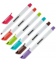 Набор маркеров для белых досок Kores (толщина линии 2 мм, 6 цветов)