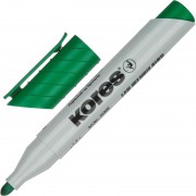 Маркер для бумаги для флипчартов Kores XF1 зеленый (толщина линии 3 мм) круглый наконечник