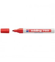 Маркер пеинт (лак) EDDING E-750 2-4мм, красный