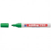 Маркер пеинт (лак) EDDING E-750 2-4мм, зеленый
