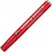 Маркер перманентный Edding E-2000C/2 красный (толщина линии 1,5-3 мм) круглый наконечник металлическ ...