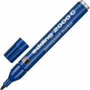 Маркер перманентный Edding E-2000C/3 синий (толщина линии 1,5-3 мм) круглый наконечник металлический ...