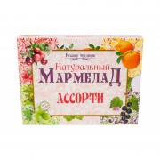 Мармелад натуральный Русские традиции Ассорти, 160гр рт-ас-160