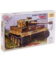 Модель для сборки Звезда "Немецкий тяжелый танк T-VI Тигр", масштаб 1:72