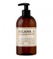 Мыло жидкое парфюмированное Milana Amber&Black Vetiver 300мл