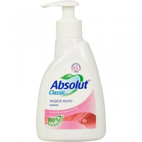 Жидкое мыло Absolut Classic антибактериальное 250 мл во флаконе с дозатором