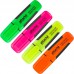 Набор текстовыделителей Attache Selection Neon Dash (толщина линии 1-5 мм, 4 цвета)