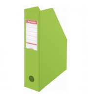Накопитель архивный 70мм ESSELTE Vivida, картон, зеленый