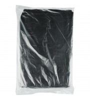 Мешки для мусора на 120 л Ромашка Стандарт черные (ПВД, 25 мкм, в пачке 50 штук, 70x110 см)