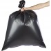 Мешки для мусора на 180 л Luscan черные (ПВД, 50 мкм, в упаковке 50 штук, 90x120 см)