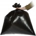 Мешки для мусора на 240 л РомашкаБроня с завязками черные (ПВД, 55 мкм, в рулоне 5 штук, 110х115 см ...