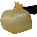 Мешки для мусора на 60 л Концепция Быта желтые (ПНД, 10 мкм, в рулоне 20 штук, 58х68 см)