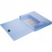 Папка на резинках Attache Selection Breeze А4 30 мм пластиковая до 200 листов голубая (толщина обло ...