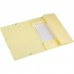 Папка на резинках Attache Акварель А4 20 мм пластиковая до 150 листов желтая (толщина обложки 0.35 ...