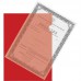 Папка-уголок Attache A4 пластиковая 180 мкм красная (10 штук в упаковке)