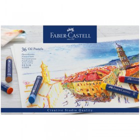 Пастель масляная Faber-Castell "Oil Pastels", 36 цветов, картон. упак.